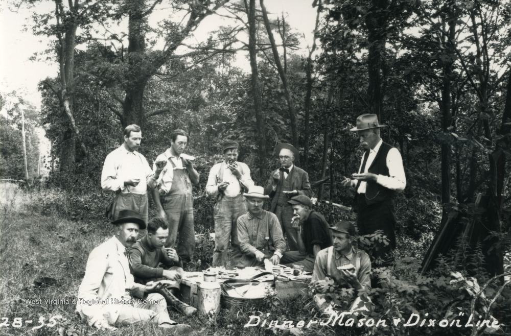Dinner On The Mason Dixon Line West Virginia History Onview Wvu Libraries 