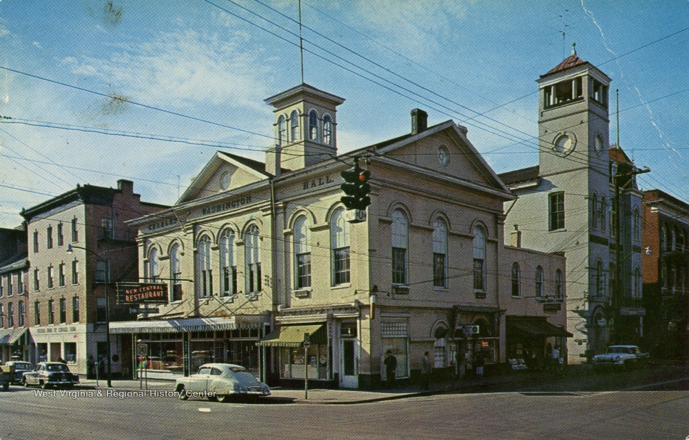 Charles Washington Hall Charles Town W Va West Virginia History