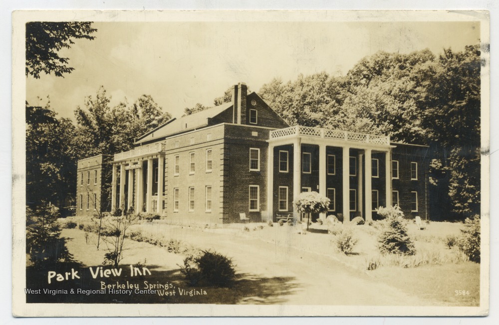 Park View Inn; Berkeley Springs, W. Va. West Virginia History OnView