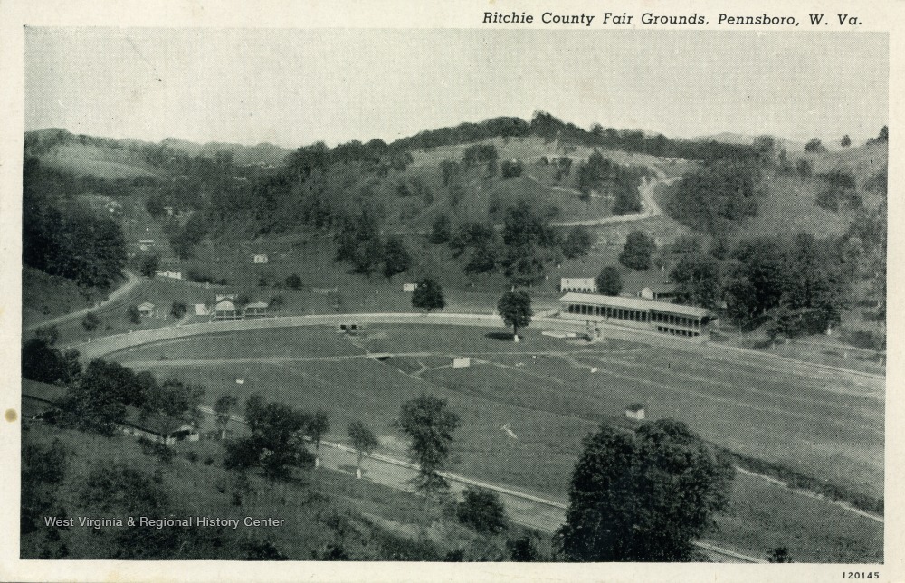 Ritchie County Fair Grounds, Pennsboro, W. Va. West Virginia History