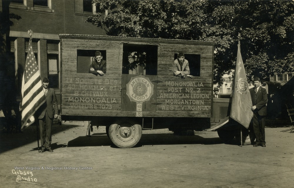 American Legion Float West Virginia History Onview Wvu Libraries 