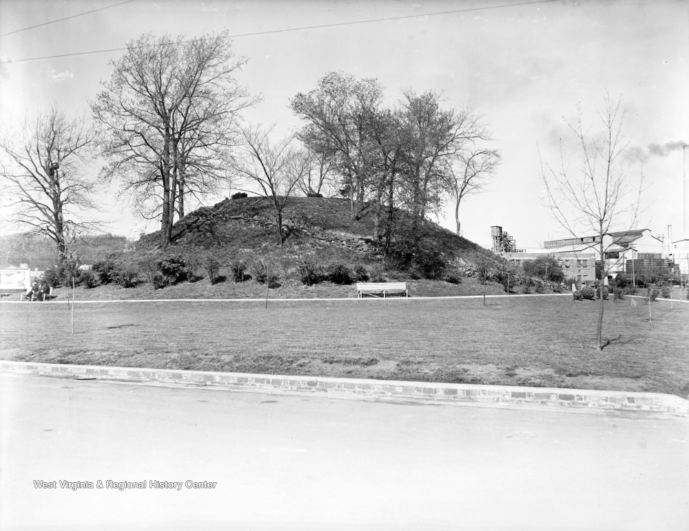 Indian Mound, South Charleston, W. Va. West Virginia History OnView