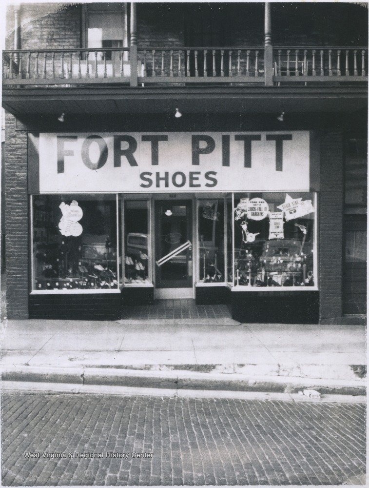Fort Pitt Shoe Store Hinton W Va West Virginia History Onview