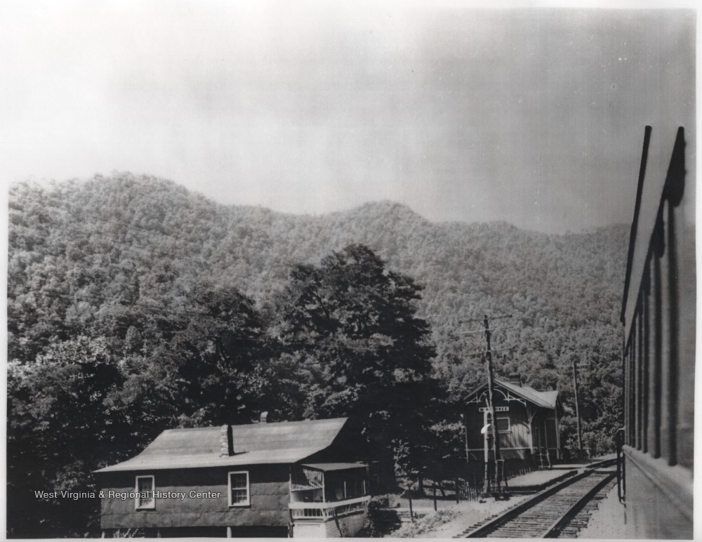 Mckendree Station Looking West Fayette County W Va West Virginia