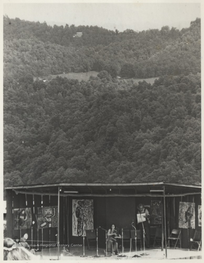 Scenic View at an Appalachian Music Festival at Pipestem State Park, W