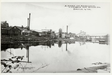 Part of Babcock Lumber and Boom Company,Davis, West Virginia.