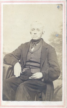 Portrait of William Dix, Accomack County, Virginia.