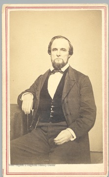 Portrait of W.M. Gibbons. Non W. Va. (Civil War)