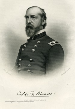 Portrait of Major General George G. Meade.