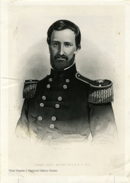 Portrait of Brigadier General W.S. Rosecrans.