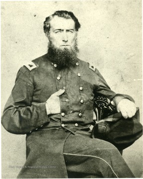 Portrait of Colonel Joseph Snider of Morgantown, 7th W. Va. Infantry.