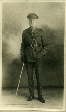 Portrait of Lt. Louis Bennett, Jr., R.F.C.  