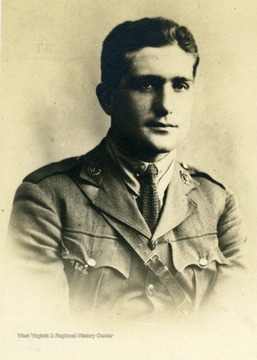 Postcard portrait of Lt. Louis Bennett, Jr.