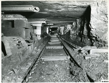Modified Longwall Mining with a German Coal Planer. Progress Report 2: Completion of mining in three adjacent panels in the Pocahontas No. 4 coal bed, Helen, W. Va; Please give credit to Bureau of Mines, United States, Department of Interior.