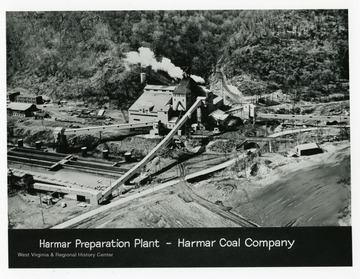 Buildings of the Harmar Preparation Plant, Harmar Coal Company.