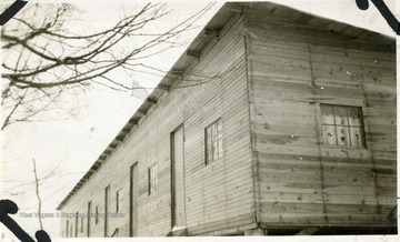 Wooden building at Century, W. Va.