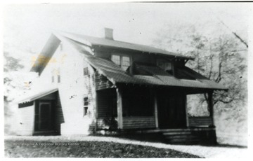 Home of L.E. Meadows, Superintendent, Fire Creek.