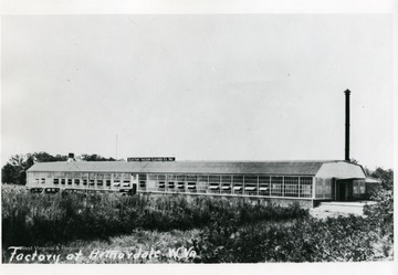 View of the Electric Vacuum Cleaner Co. Inc. at Arthurdale, West Virginia.