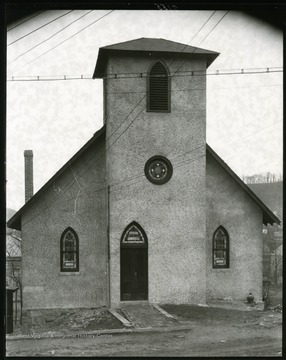 Warren Methodist Episcopal Church on Thayer Street, West Side, in Grafton, West Virginia.