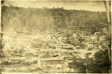 View of houses in Grafton, W. Va.