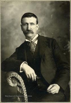 Portrait of W.R. Loar, a Grafton, W. Va. photographer.