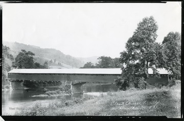 The Cheat River Covered Bridge near Rowlesburg in Preston County was built in 1833.