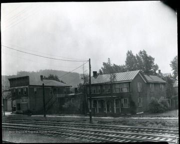 House across the railroad tracks on Pearl Street, Grafton, W. Va.