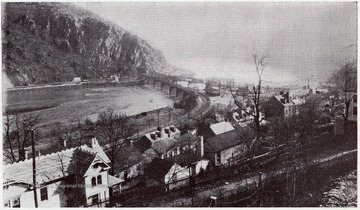 View of the junction of three states (Maryland, Virginia, and West Virginia) in Harpers Ferry, W. Va.