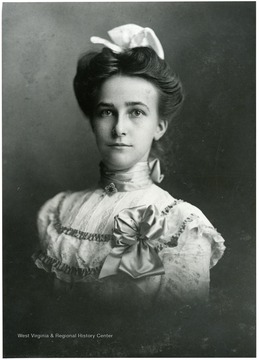 Portrait of an unidentified woman from Helvetia, W. Va.