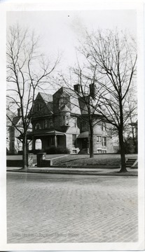 Exterior of M.C. Dimmick's House in Huntington, West Virginia.