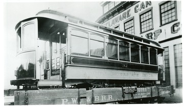 Built by Jackson  and Sharp in 1901. Car seated 28 passengers. Later became part of the Ohio Valley Electric R.R.