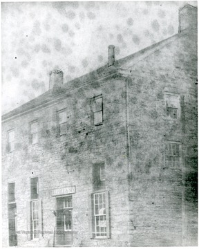 'Erected in 1820. Was D. J. Ford and Son's Store from 1837 until the great fire.' 