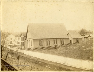 "The only Episcopal Church and Rectory ever erected and used up to the present in Lewisburg.  Its principal donor in its erection and supporter was Mrs. Carrie Bloomer of Washington, D.C."