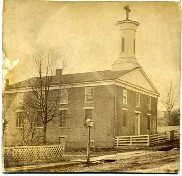 'Erected in 1849 and purchased by the Catholic Denomination in 1869.''