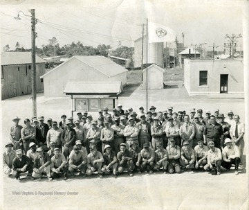 Plant Workers pose for a group portrait in Martinsburg, West Virginia.