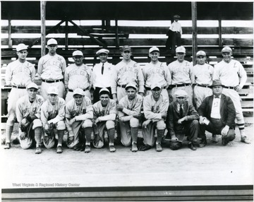 Team photo of the Hose Company baseball team, Martinsburg, W. Va.