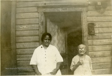 An African-American woman and an aged woman.