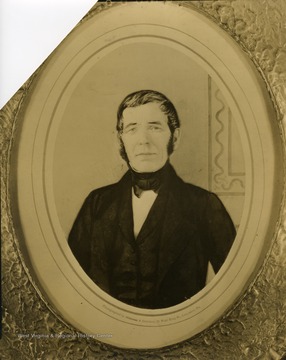 Photograph of a portrait of a man, Martinsburg, W. Va.