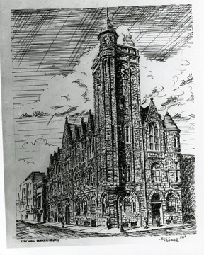 Artist's rendering of City Hall.