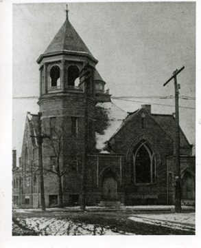 First U. B. Church located on 16th and St. Marys Streets in Parkersburg, West Virginia.