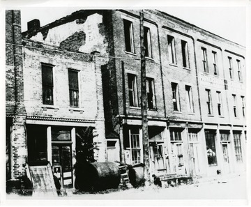 Headquarters of Stiles Oil Company on First Street in Parkersburg, West Virginia.