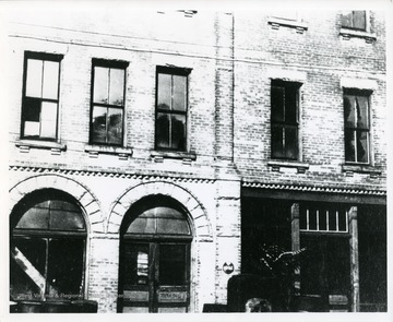 Headquarters of Stiles Oil Company on First Street in Parkersburg, West Virginia.