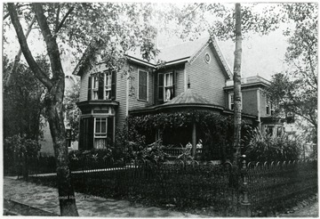 Residence of E. R Ralston, Corner of Third and Centre Streets, Weston, W. Va.