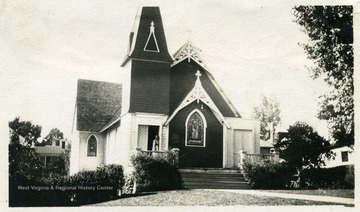 'The Episcopal Church in Morgantown, West Va. where I was married, Sept. 18, 1919.'