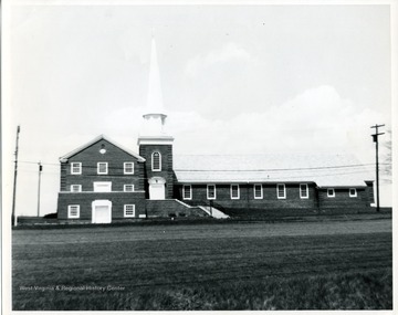 The Drummond Chapel Methodist Church on Van Voorhis Road in Morgantown, West Virginia.