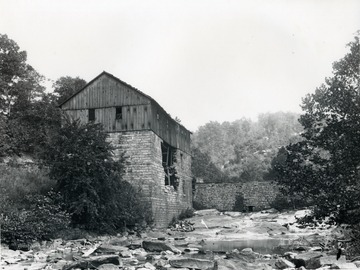 Guseman Mill located in Dellslow, near Morgantown, W. Va., in Monongalia County. 