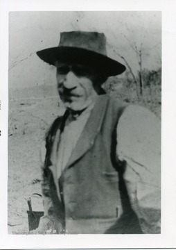 'John Noon, track foreman of the Laurel Fork and Sand Hill railroad that ran from Volcano to Volcano Junction on the Baltimore and Ohio Railroad.'