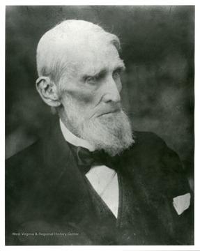A portrait of Waitman Willey of Morgantown, West Virginia.