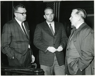 From left to right the men are: E. Eugene Corum, Terry Jones and Harold Shamburger.