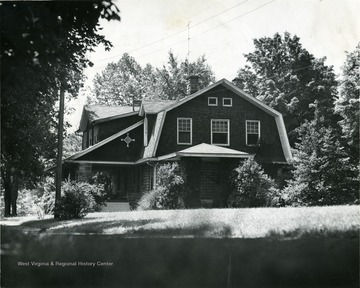 View of President Alderson-Broaddus's Home in Barbour County.